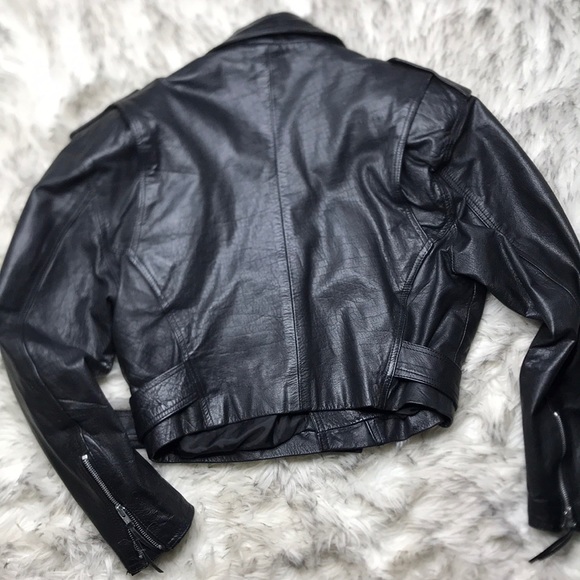 Vintage Wilsons Moto Jacket - Picture 2 of 5